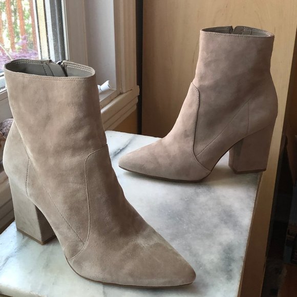 Vince Camuto Suede Ankle Boots | Women's Size 10M - Picture 2 of 9